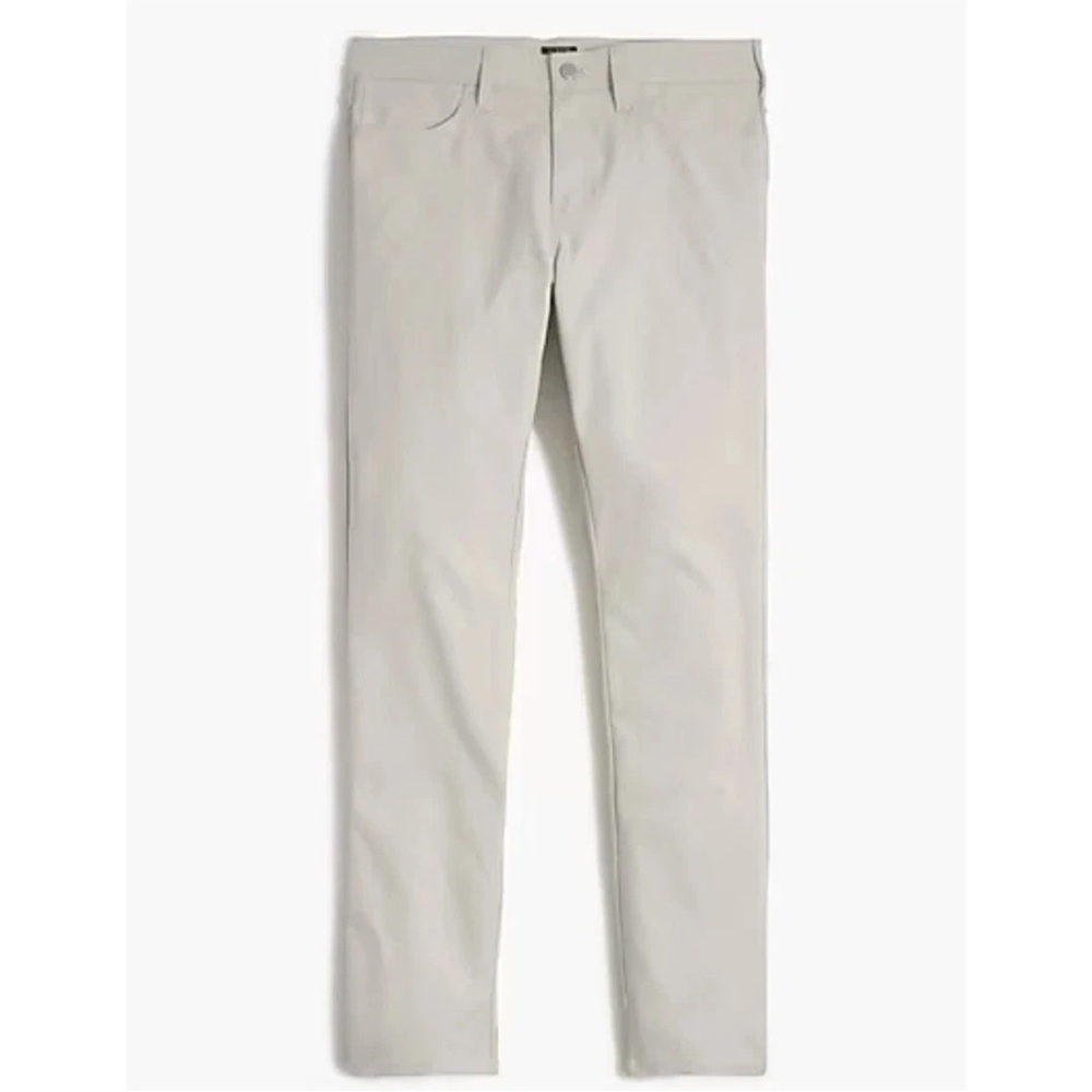 Men’s J. Crew Stone Beige Slim 5 Pocket Tech Pants 31 x 30 NWT